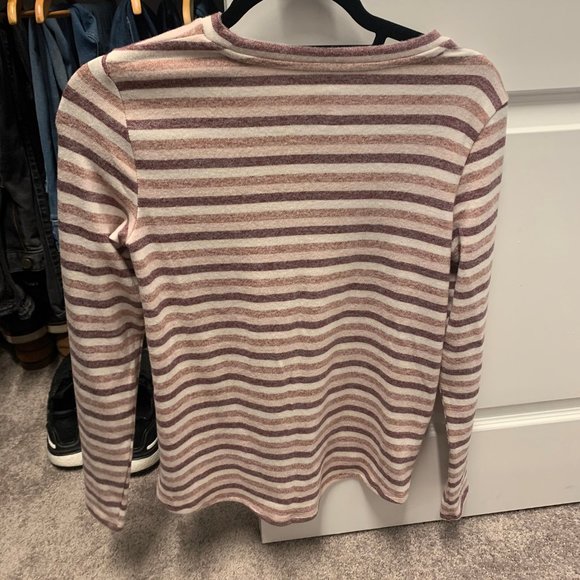 American Eagle Outfitters Sweaters - American Eagle Blue & Orange Soft Plush Sweater